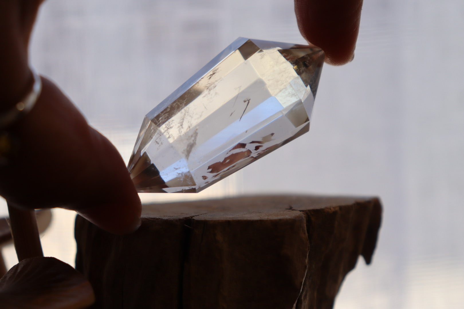 Faceted Clear Quartz DT | 37.4g