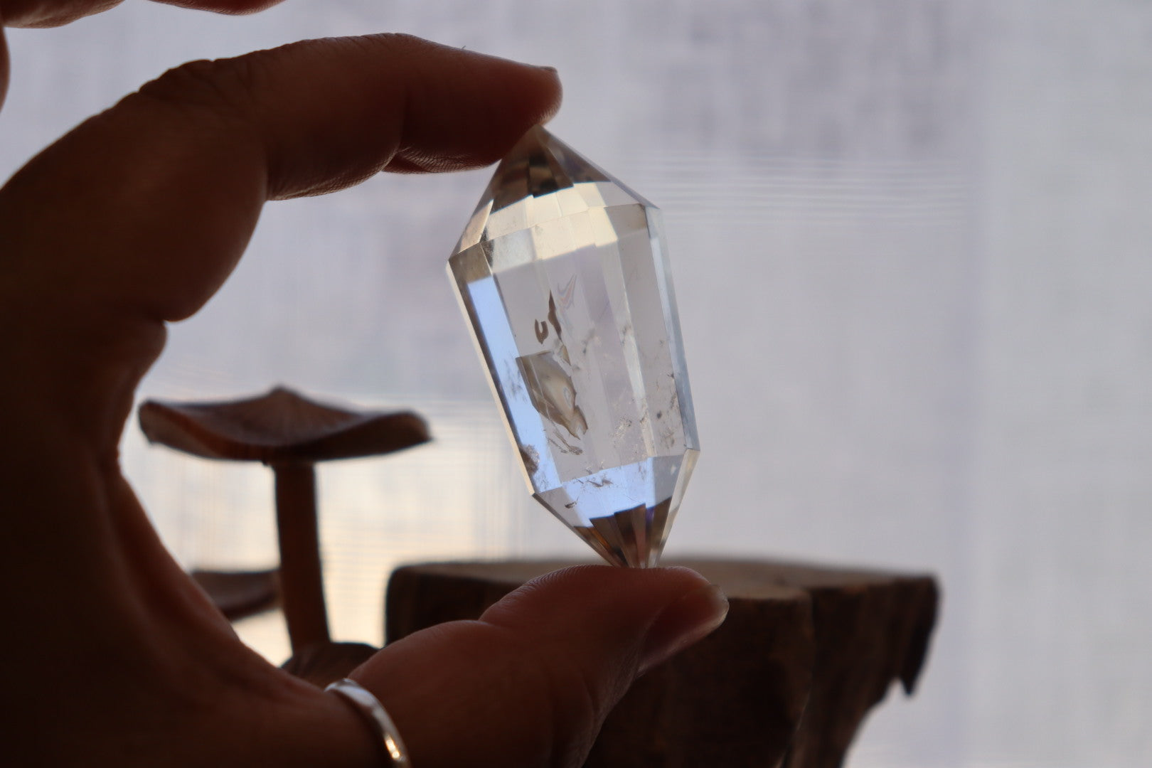 Faceted Clear Quartz DT | 37.4g