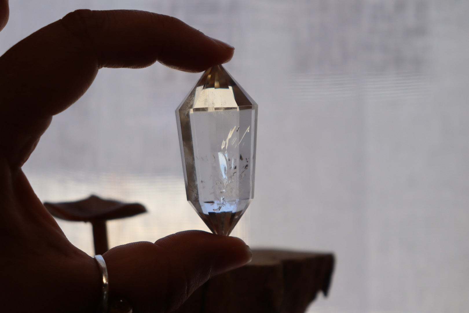 Faceted Clear Quartz DT | 37.4g