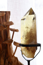 Citrine Raw Point + Stand | 774g