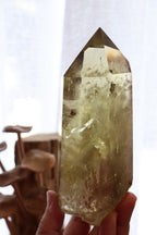 Citrine Raw Point + Stand | 774g