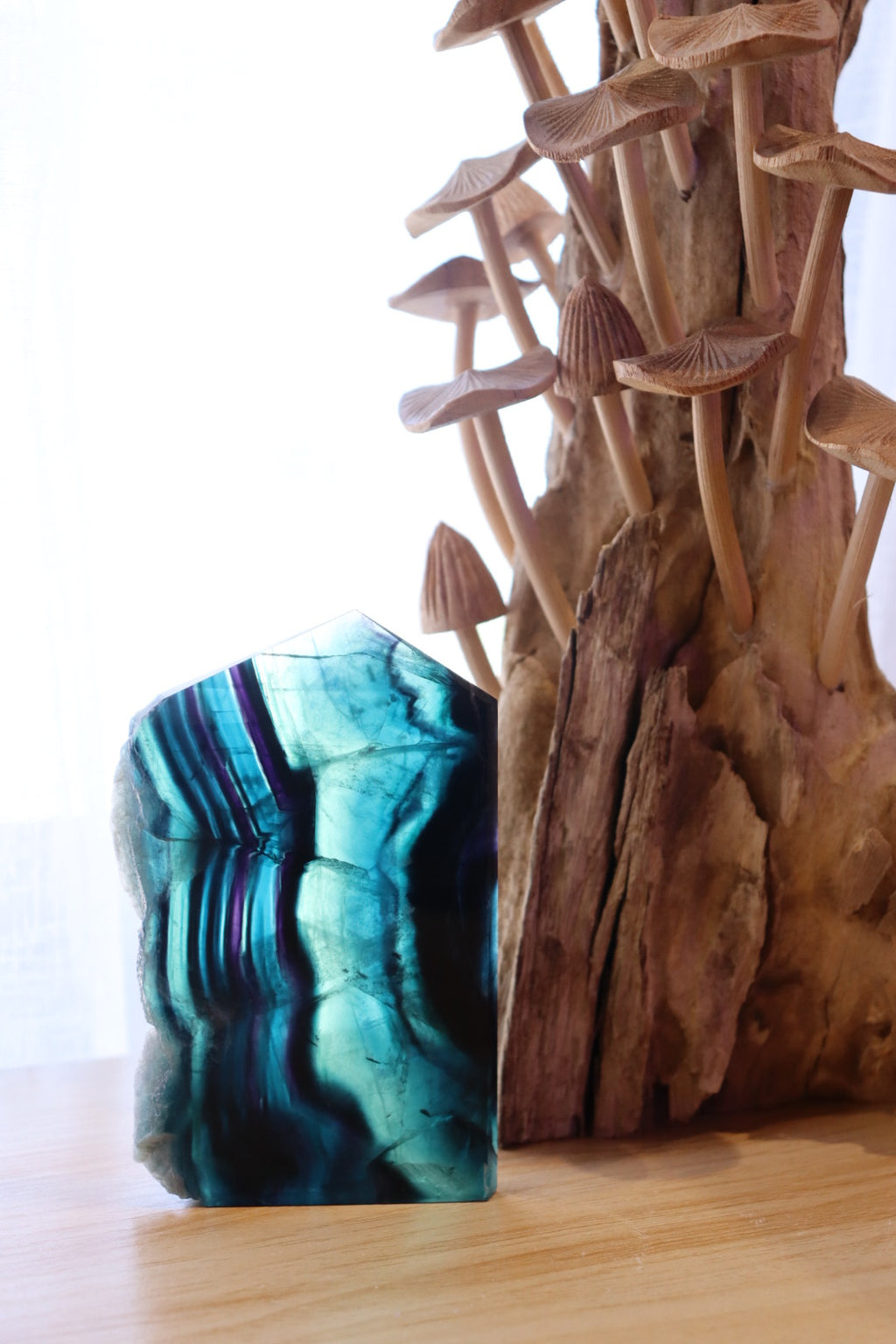 Fluorite Slab Point | 270g