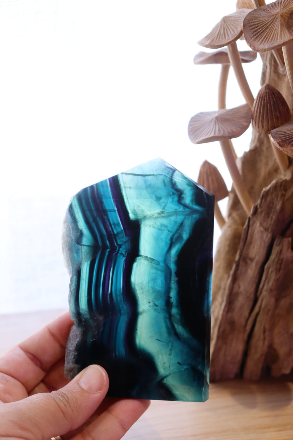 Fluorite Slab Point | 270g