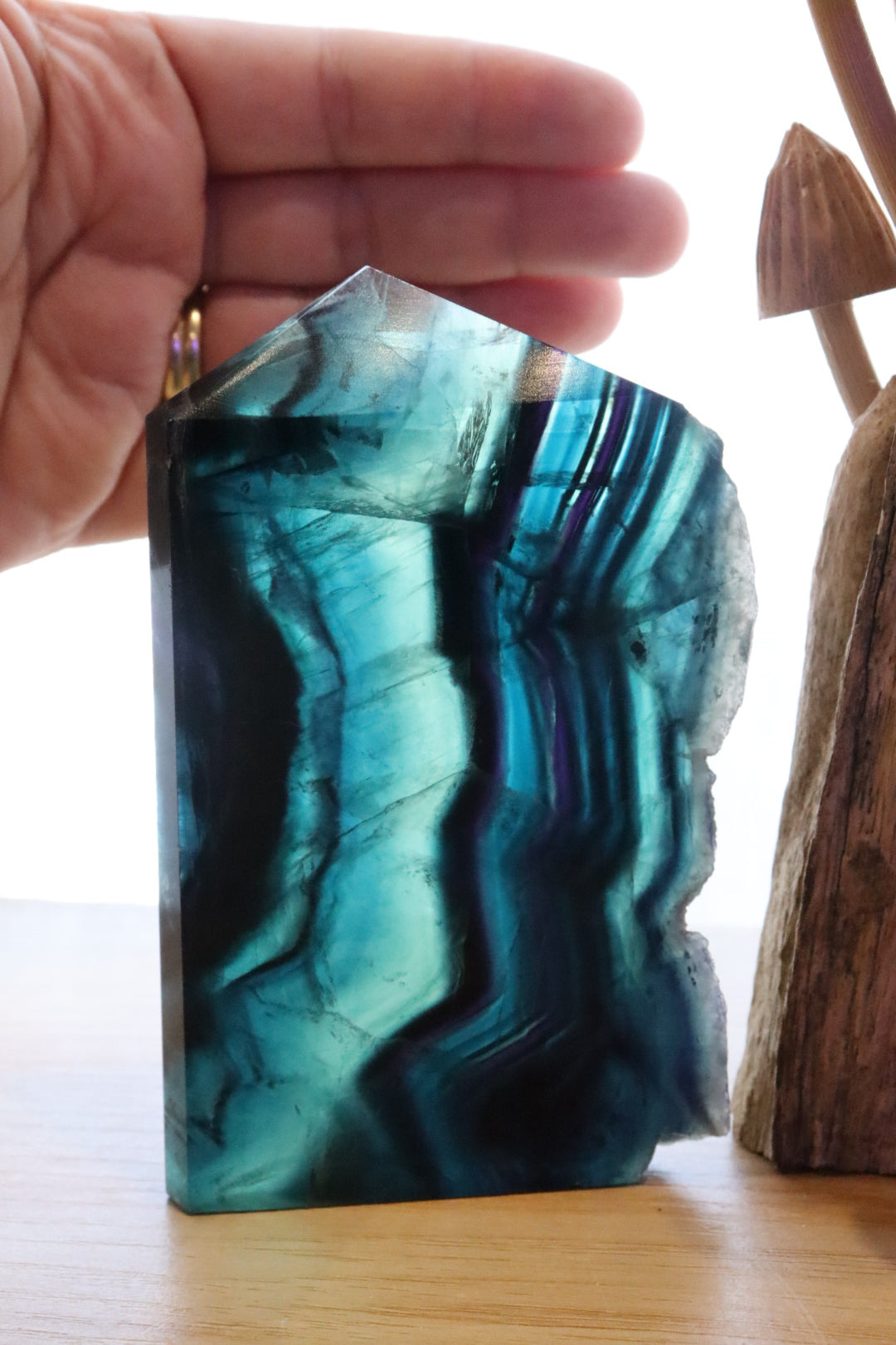 Fluorite Slab Point | 270g