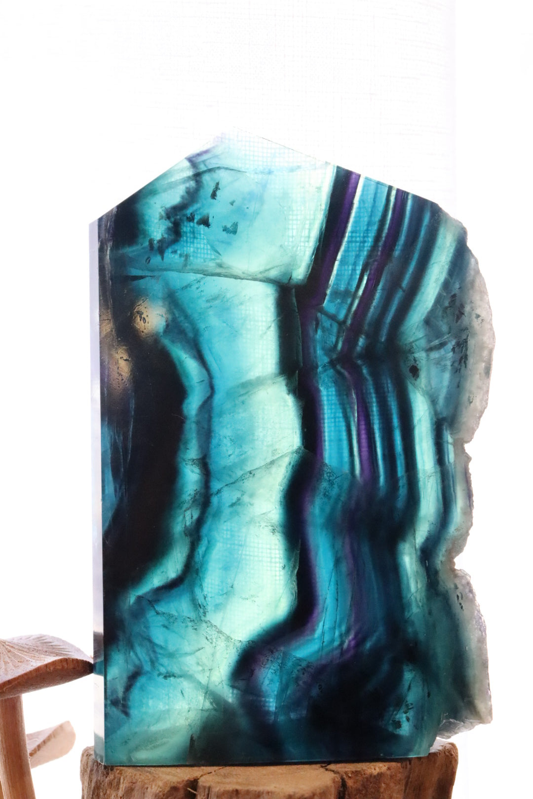 Fluorite Slab Point | 270g