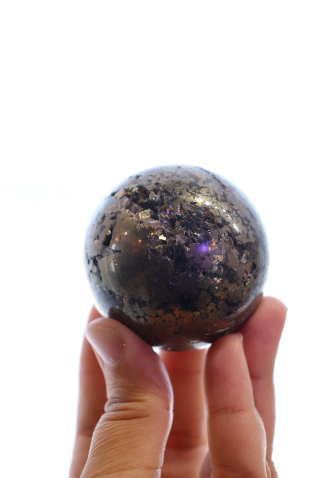 Pyrite Sphere + Stand | 381g
