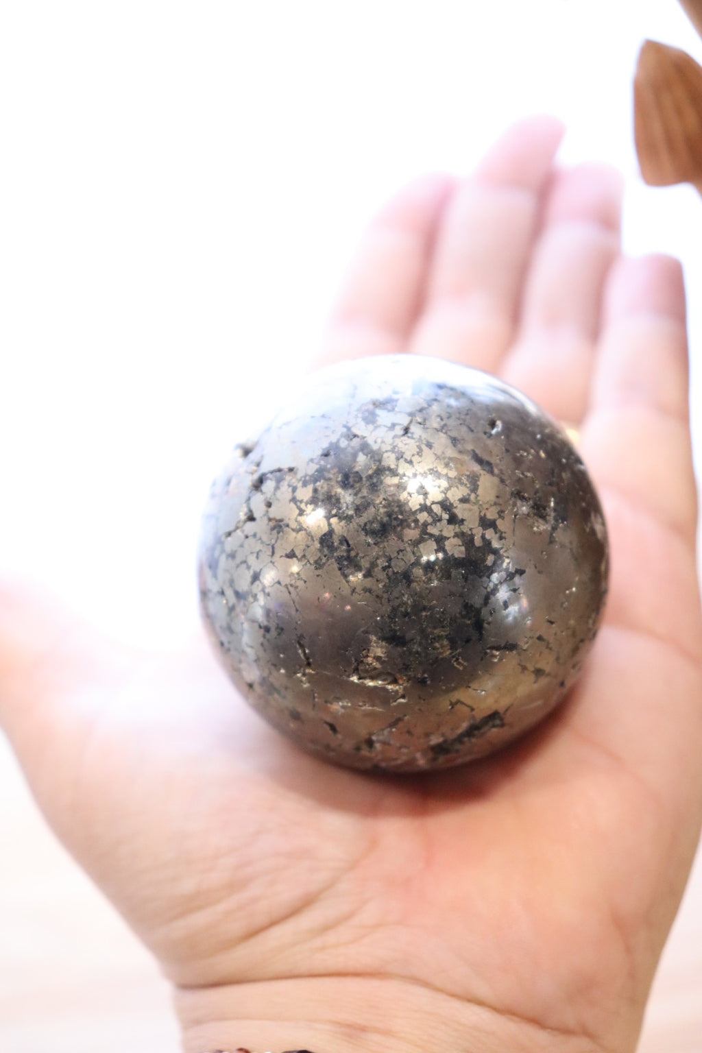 Pyrite Sphere + Stand | 381g