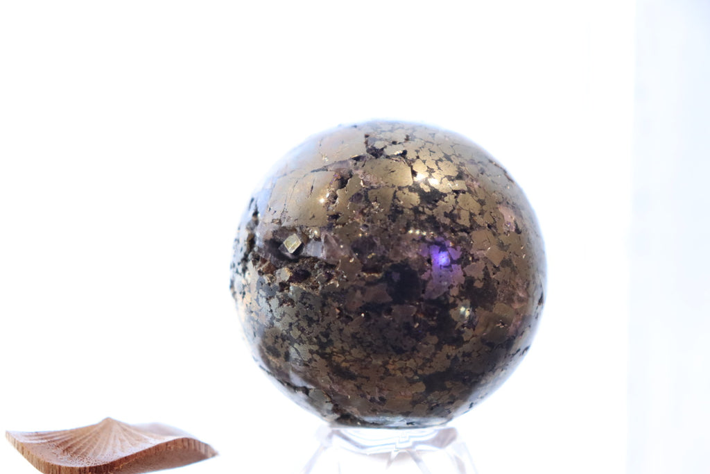 Pyrite Sphere + Stand | 381g