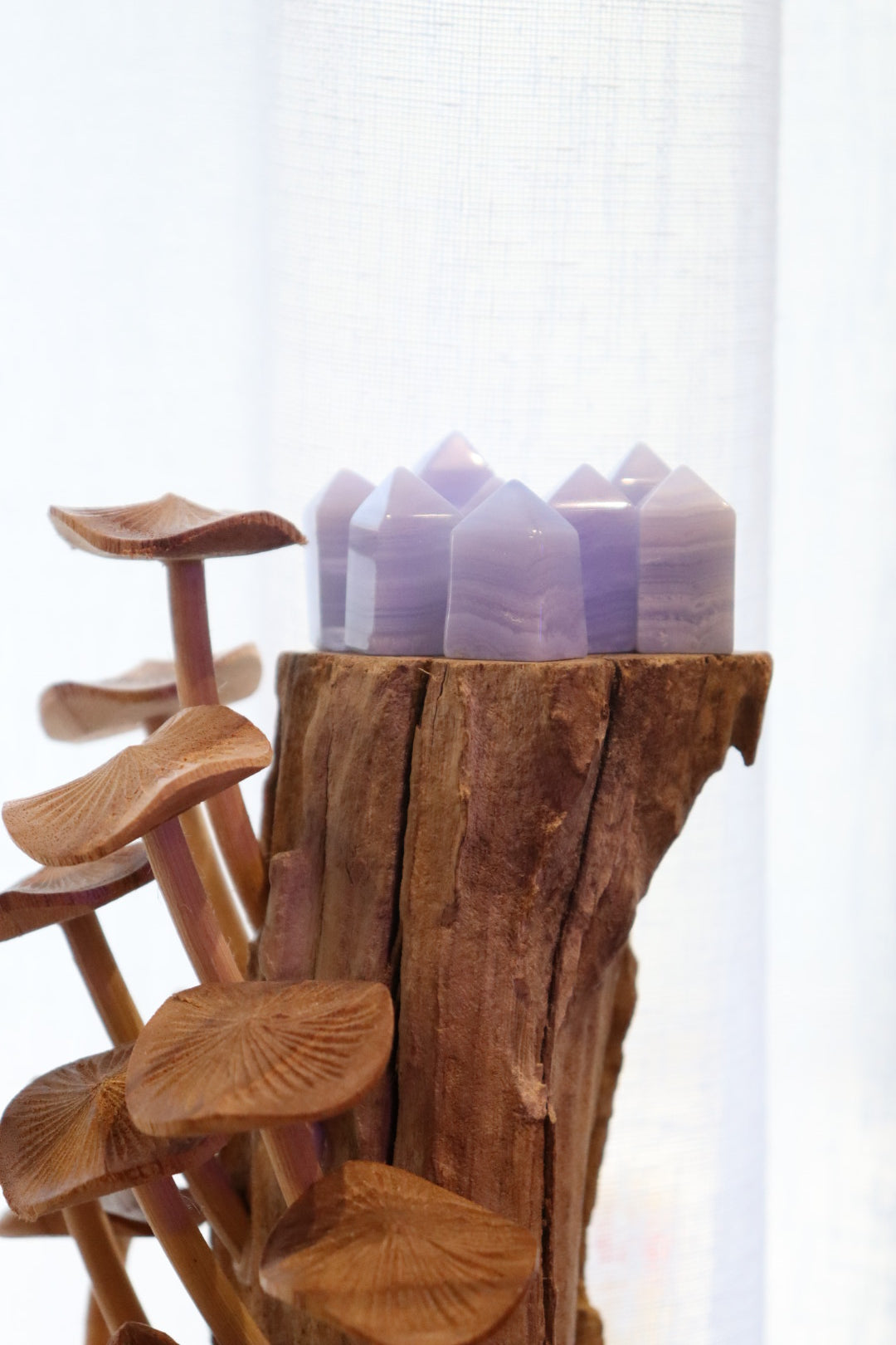 Blue Lace Agate Mini Points | 10g