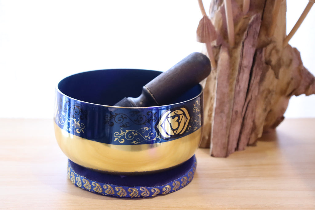 Third Eye Chakra Singing Bowl Set