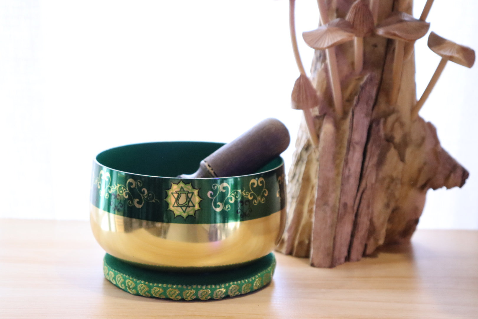Heart Chakra Singing Bowl Set