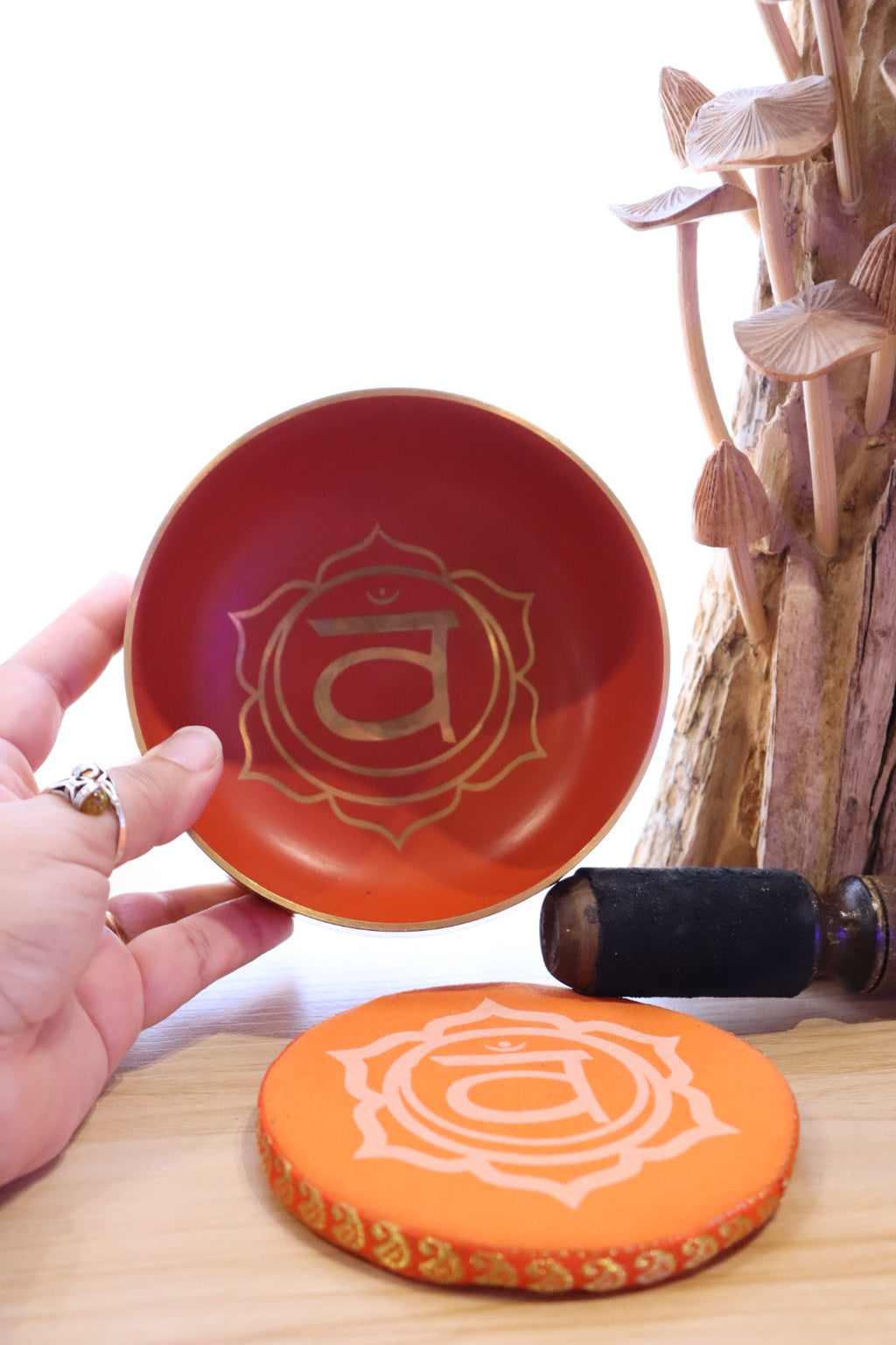Sacral Chakra Singing Bowl Set