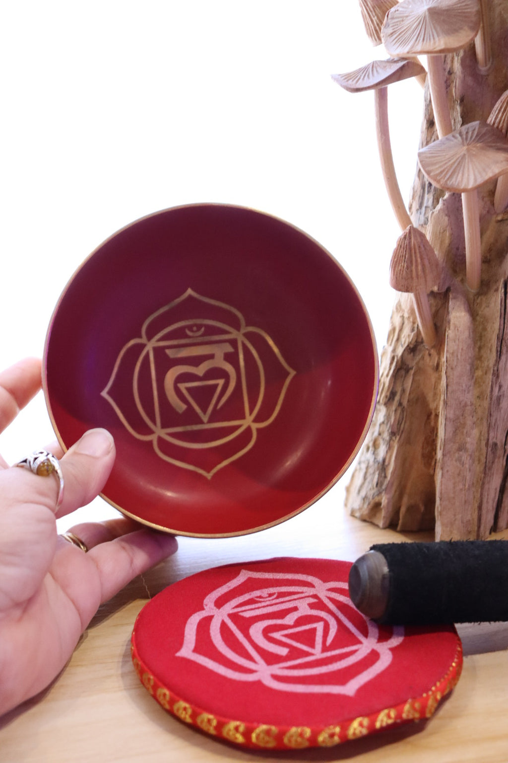 Root Chakra Singing Bowl Set