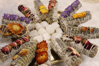 Floral White Sage Smudge Stick (10-12cm)