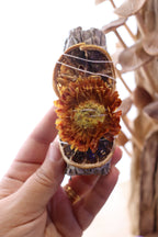 Floral White Sage Smudge Stick (10-12cm)