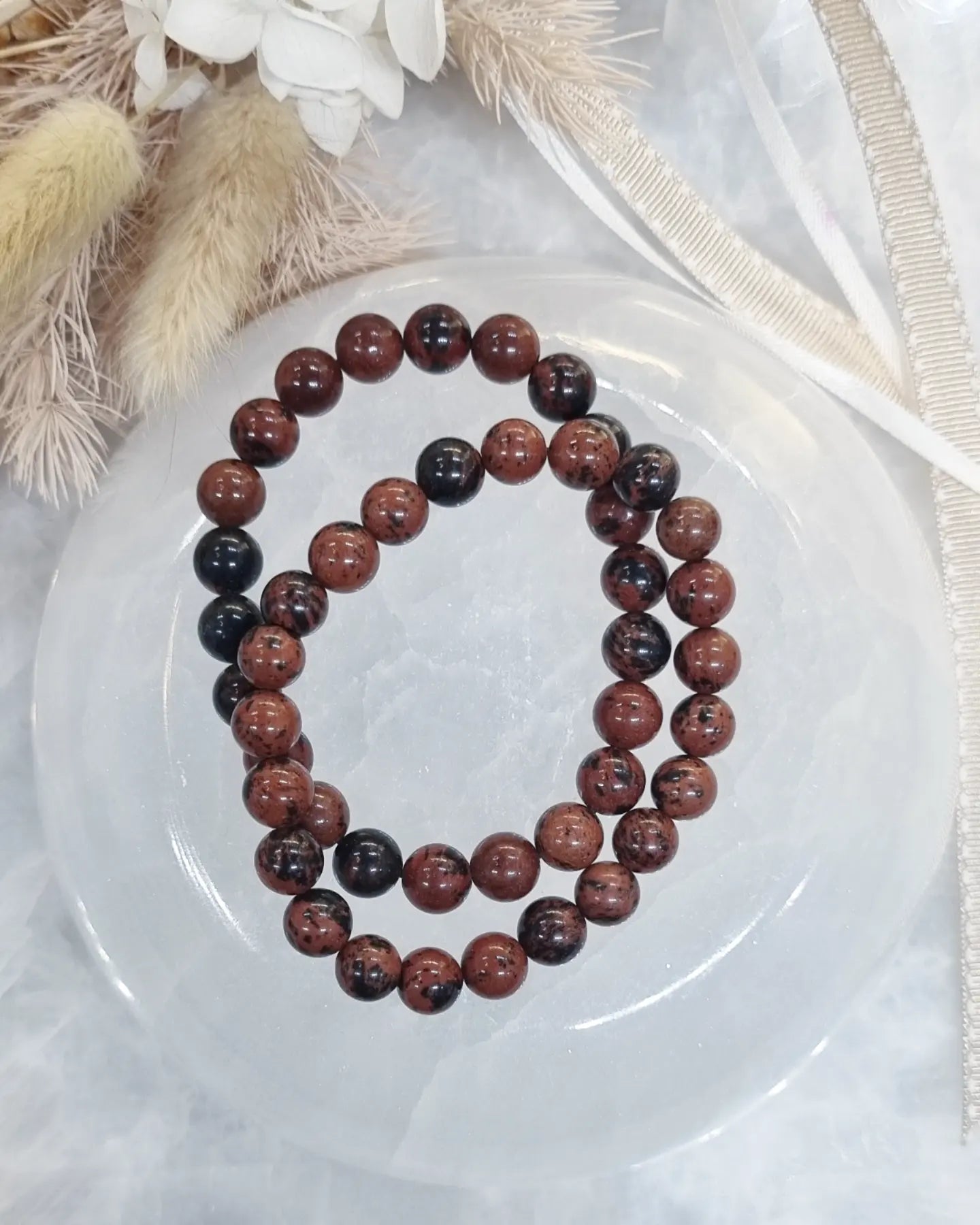 Mahogany Obsidian Bracelet | 8mm