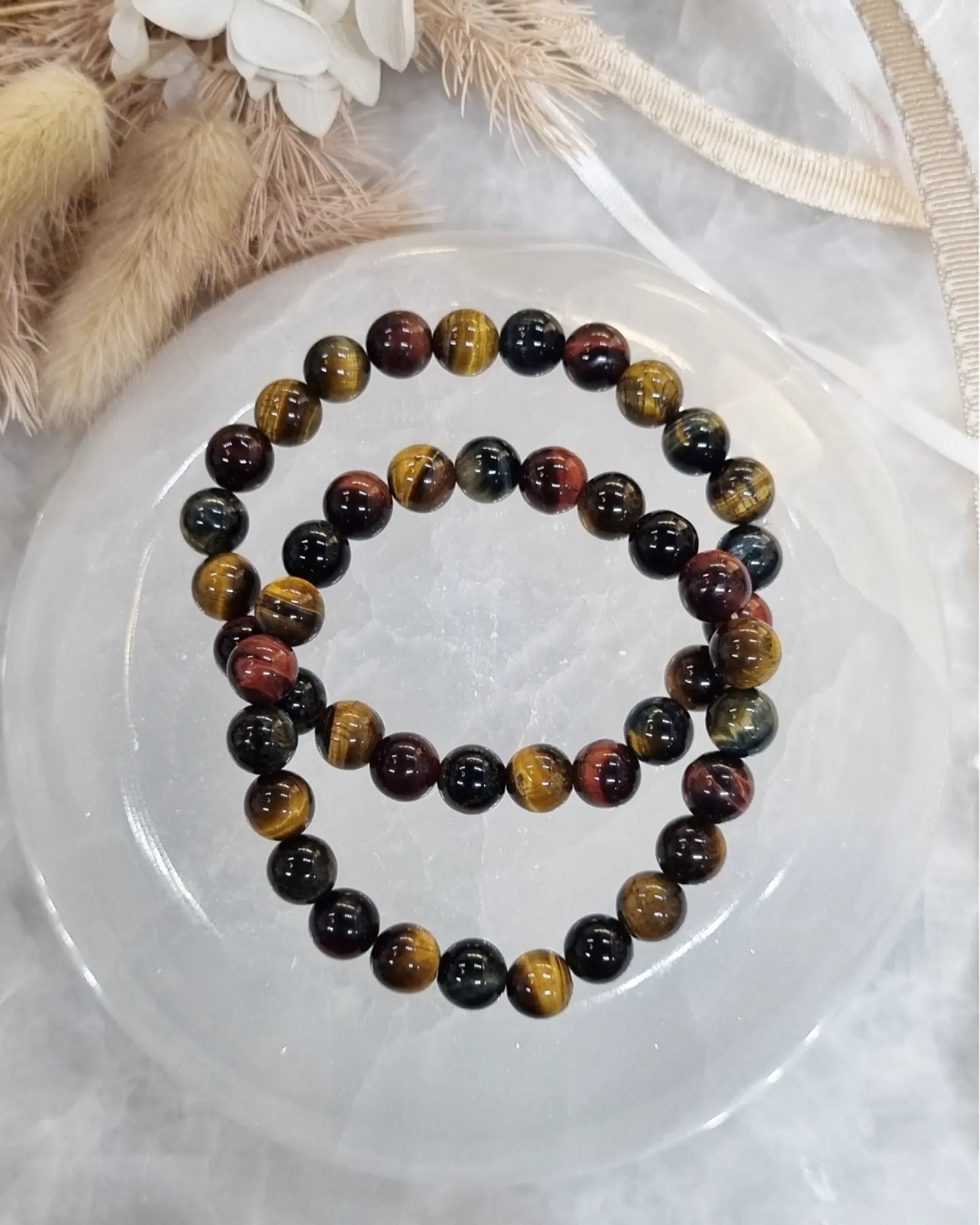 Mixed Tigers Eye Bracelet | 8mm