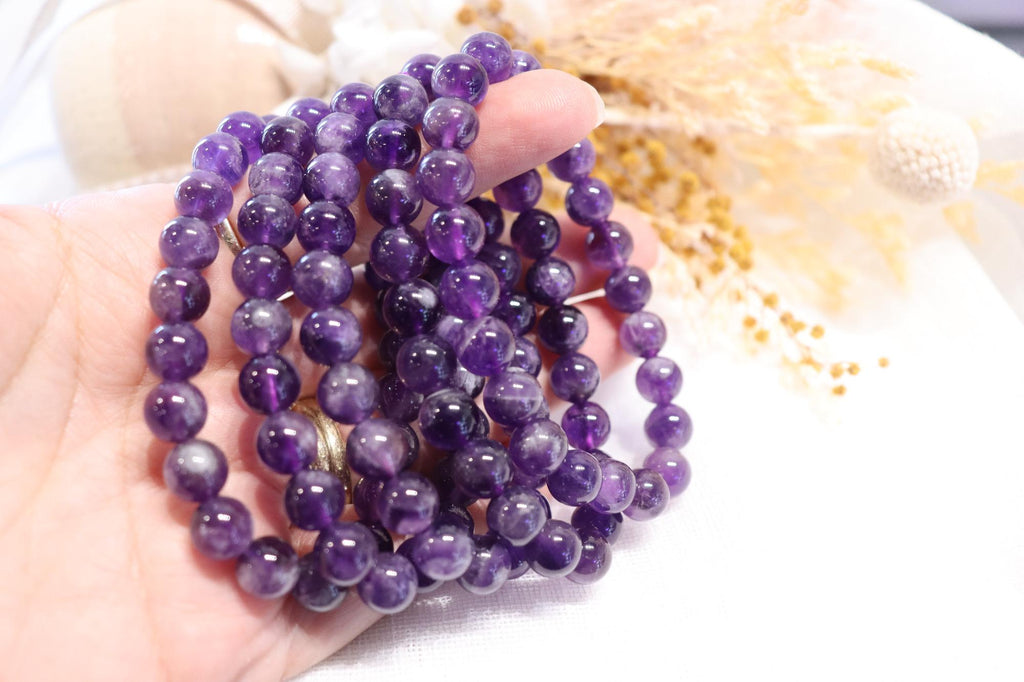 Amethyst Bracelet | 8mm