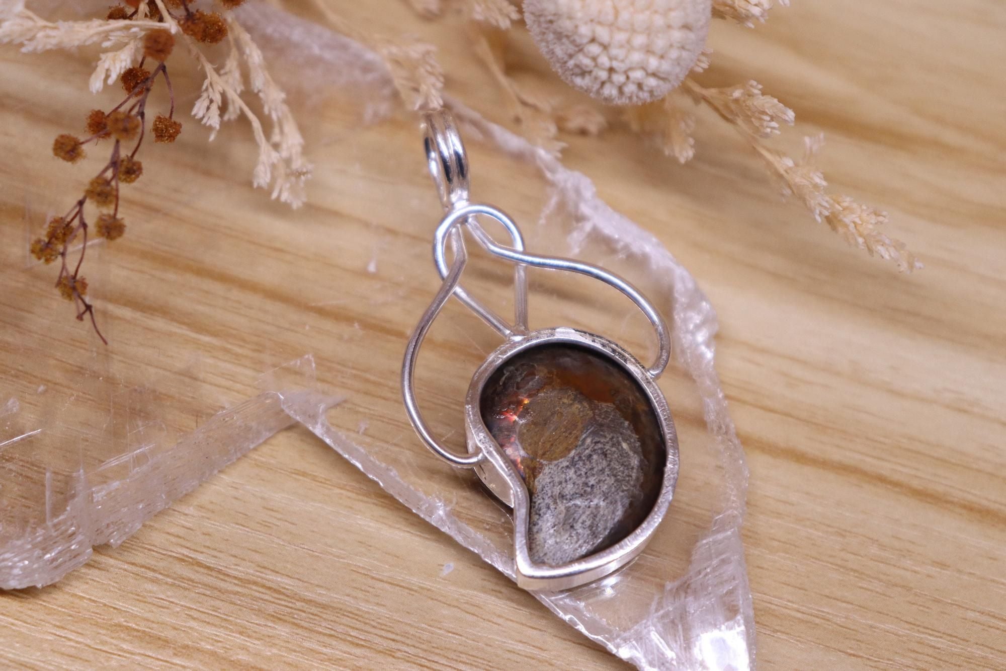 Ammonite Knot Pendant