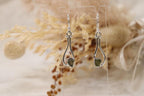 Moldavite Earring Set | Curved
