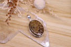Ammonite Oval Pendant