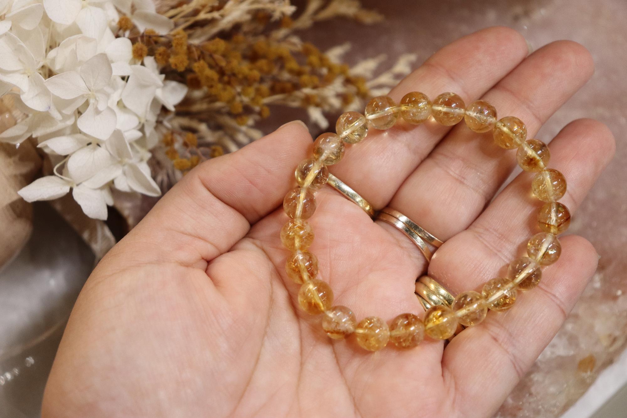 Citrine Bracelet | 7mm