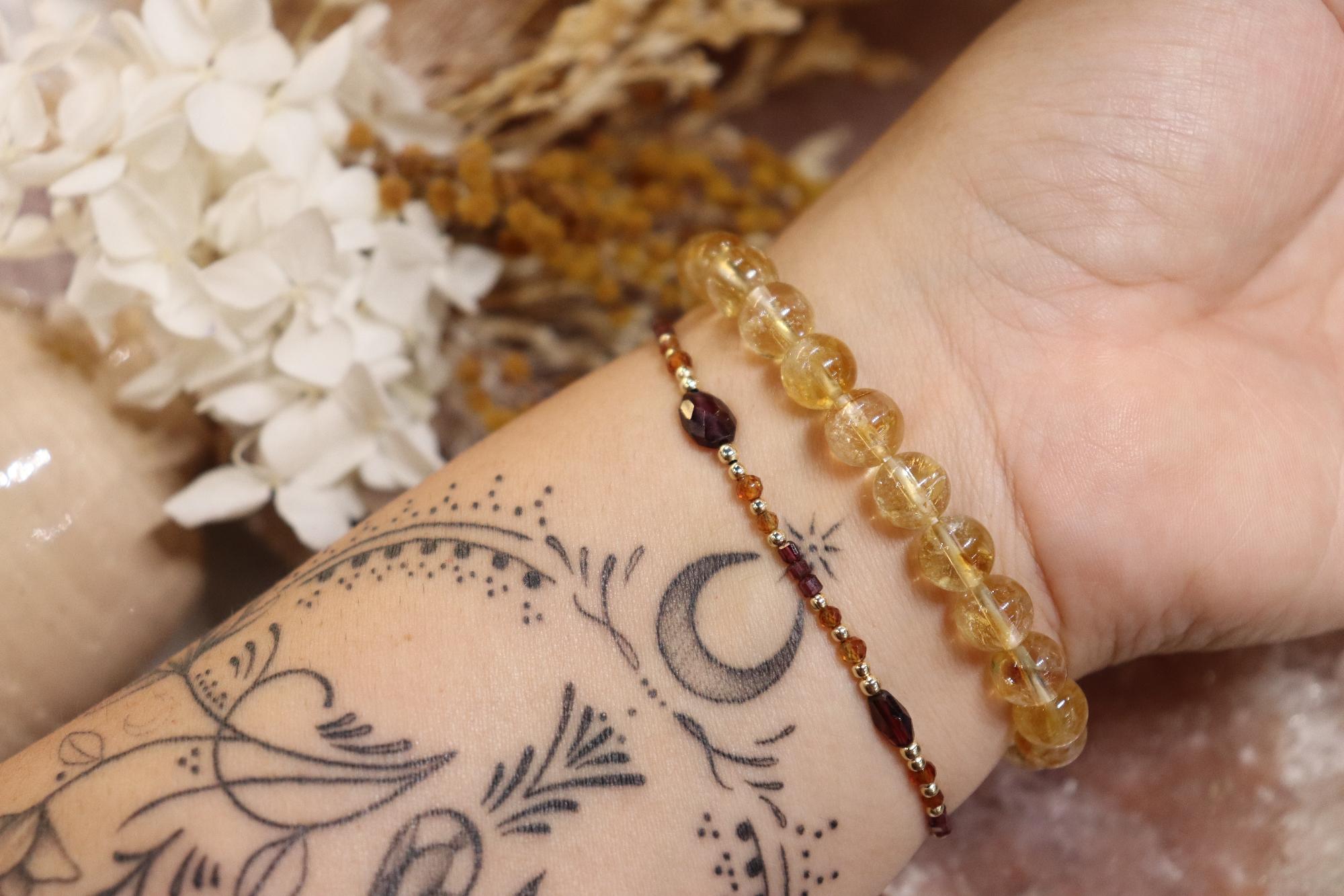 Citrine Bracelet | 7mm