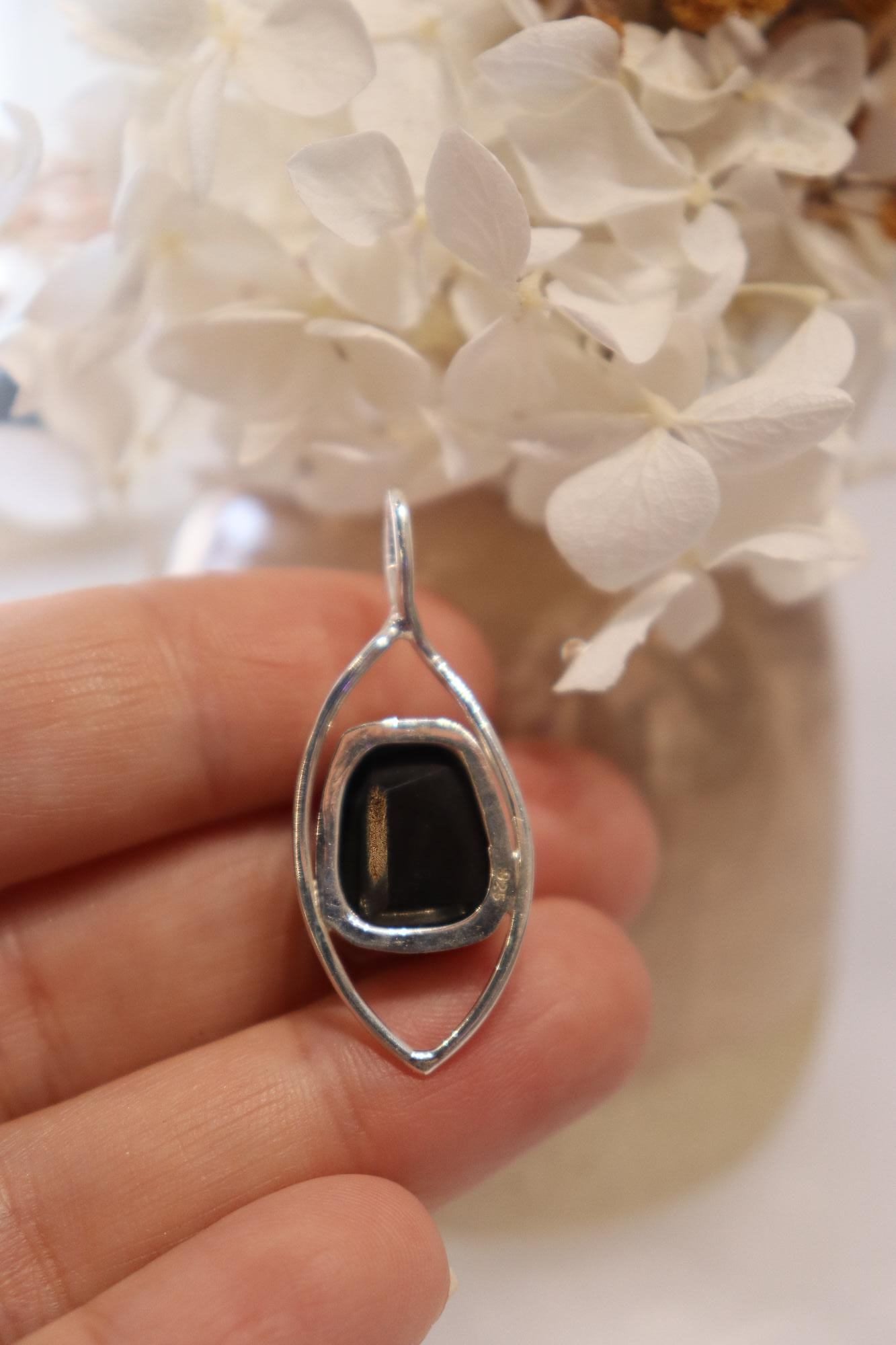 Shungite Pendant Teardrop