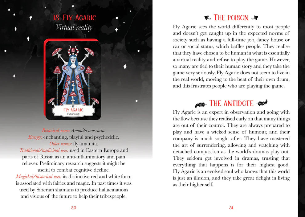 Deadly Apothecary Oracle: Poisonous plants as guides and healers