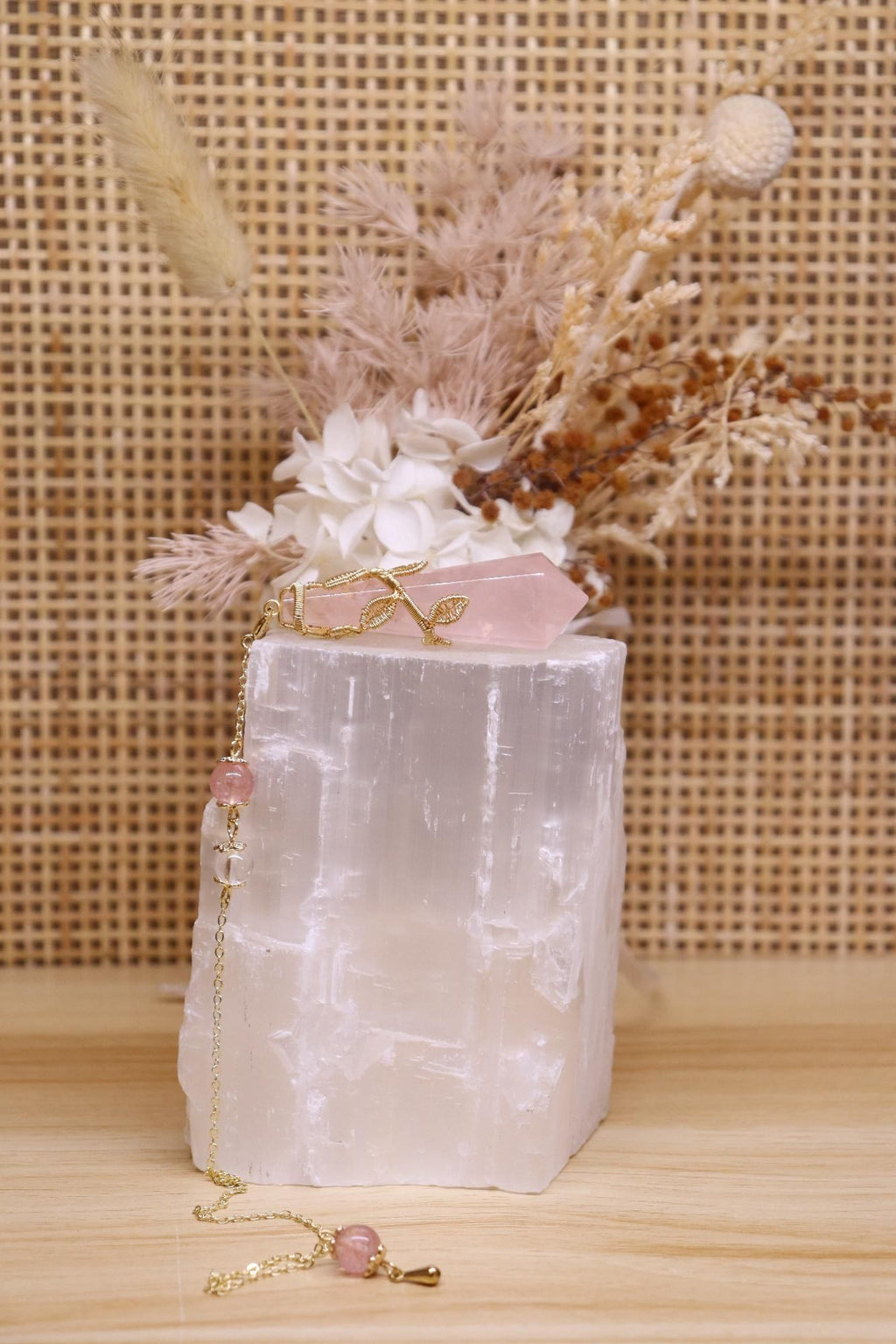 Rose Quartz Pendulum
