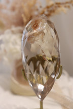 Smokey Quartz Faceted DT + Stand