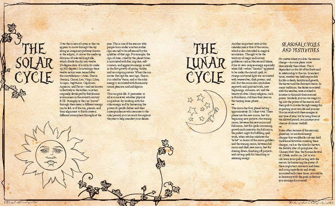 Spells For A Magical Year: 100 Rituals and Enchantments for Prosperity, Power, and Fortune