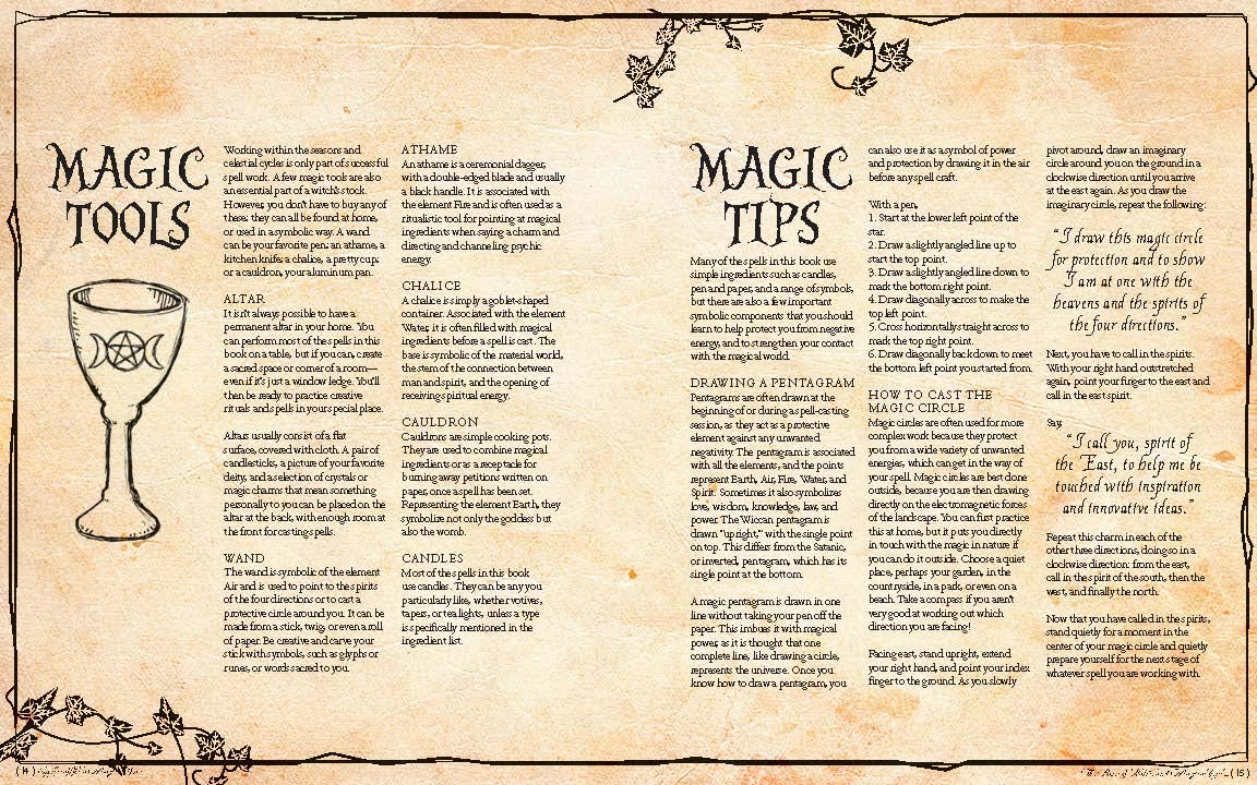 Spells For A Magical Year: 100 Rituals and Enchantments for Prosperity, Power, and Fortune