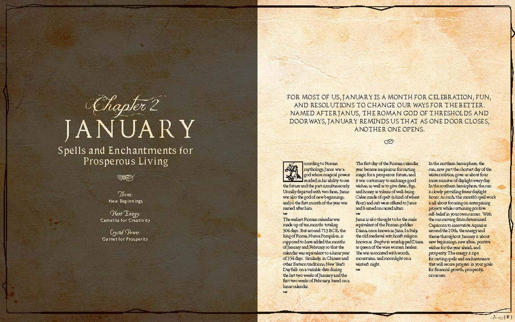 Spells For A Magical Year: 100 Rituals and Enchantments for Prosperity, Power, and Fortune
