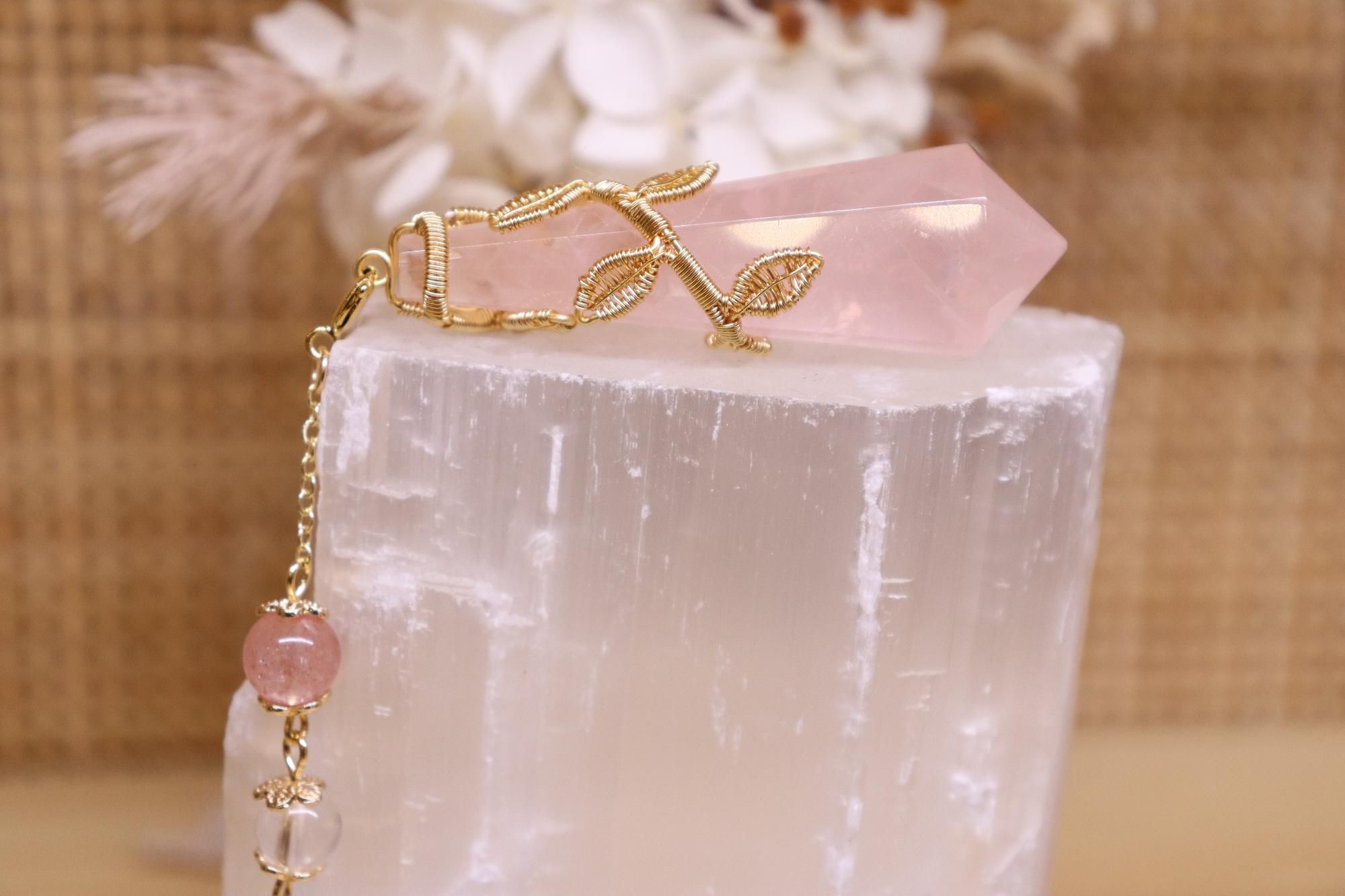 Rose Quartz Pendulum