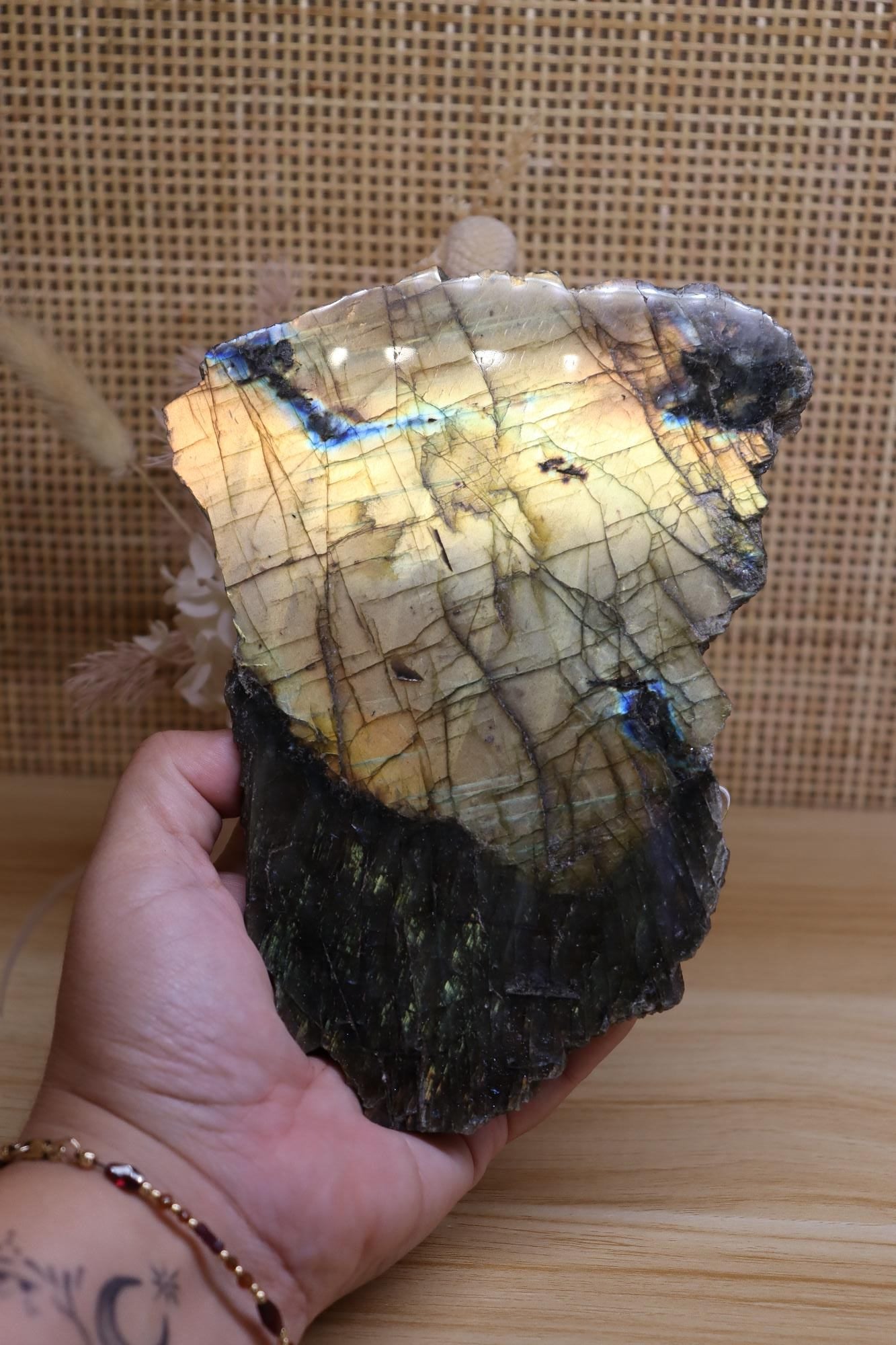 Labradorite Yellow| Polished + Raw 792g