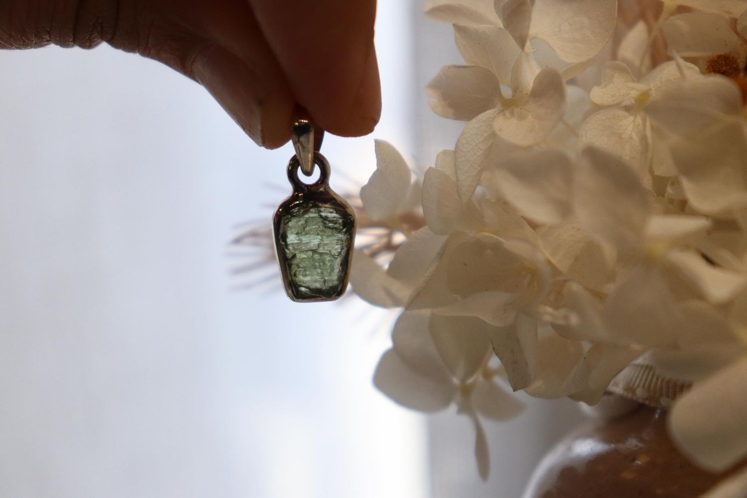 Moldavite Pendant | 1.4g