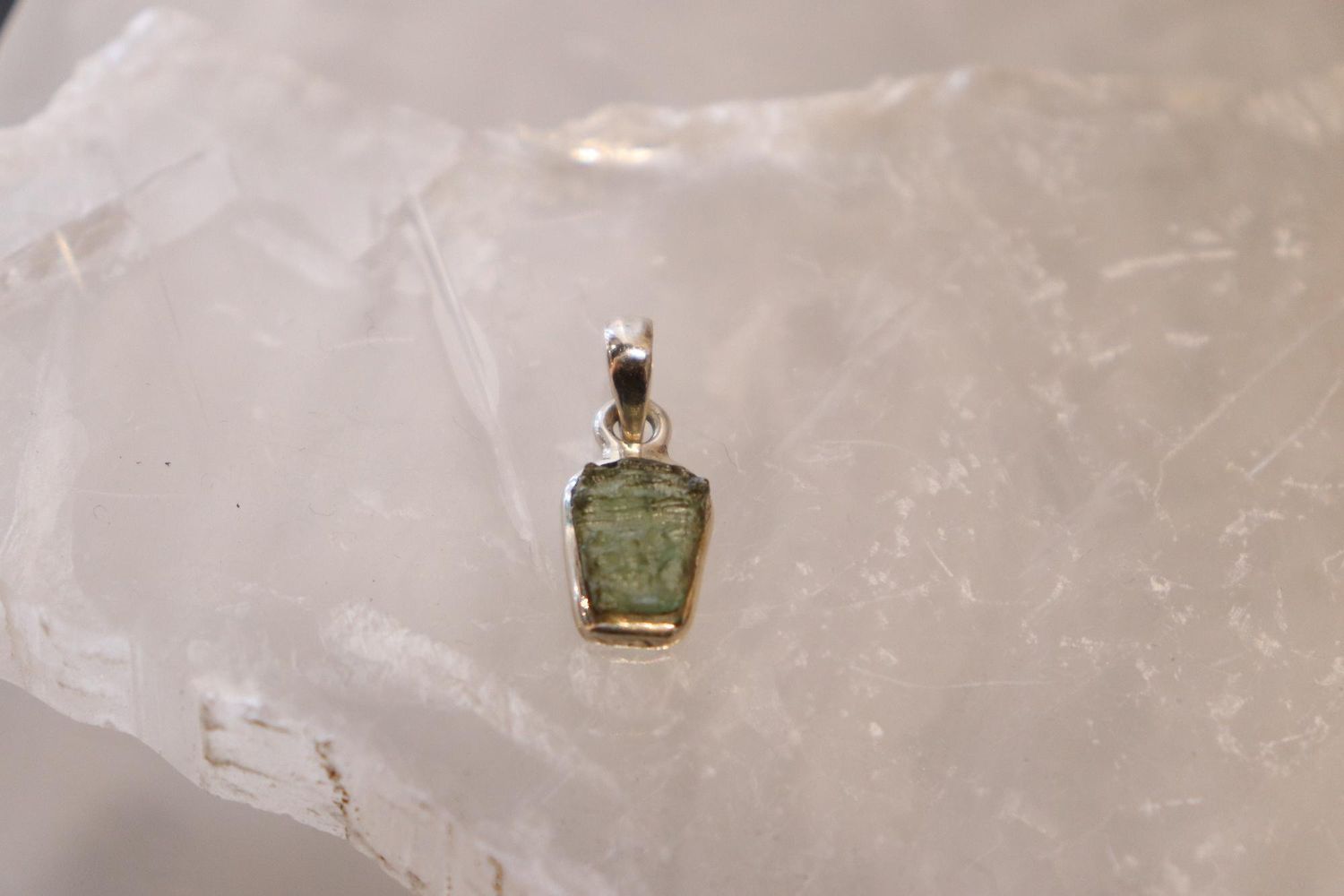 Moldavite Pendant | 1.4g