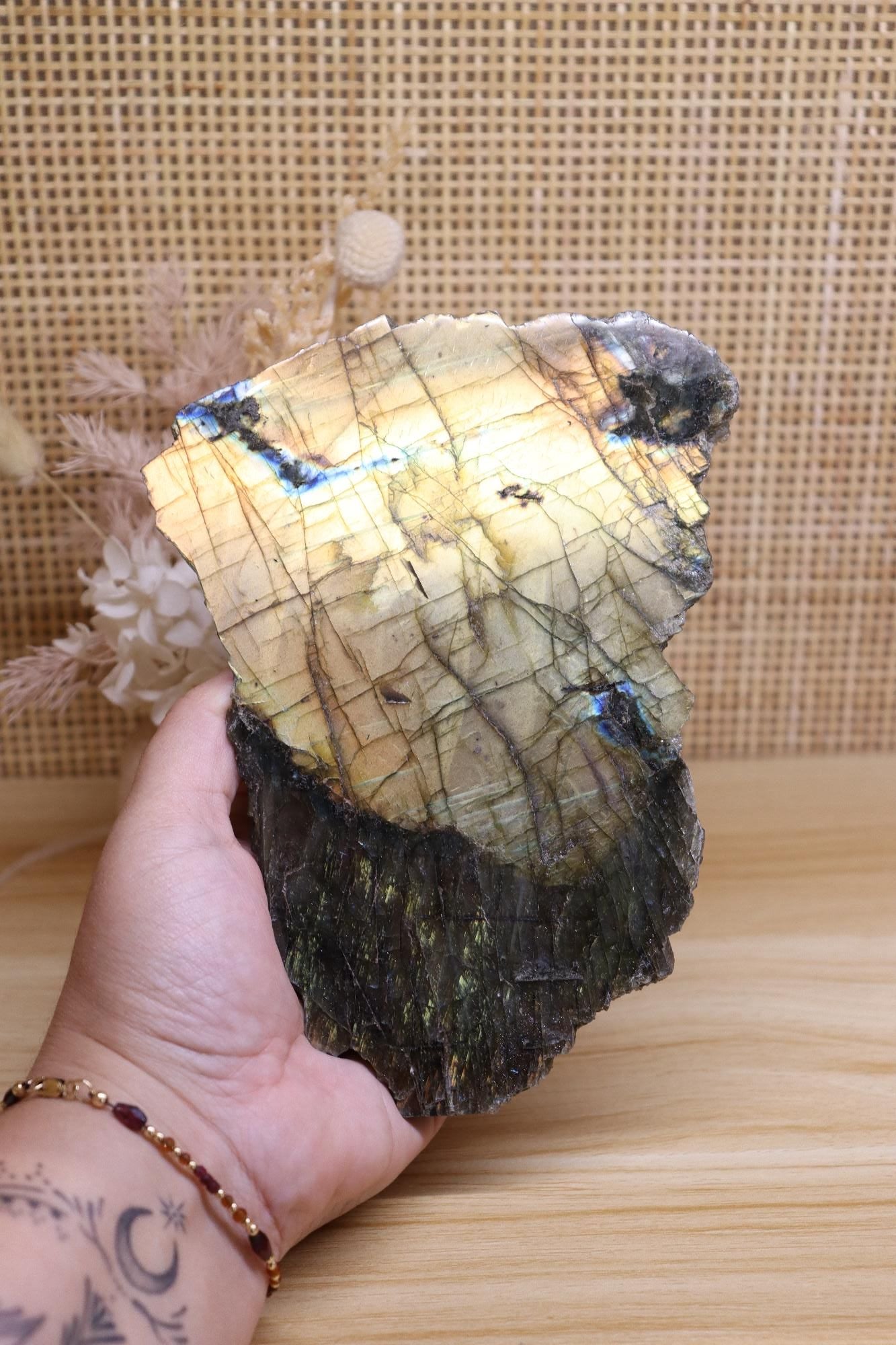 Labradorite Yellow| Polished + Raw 792g
