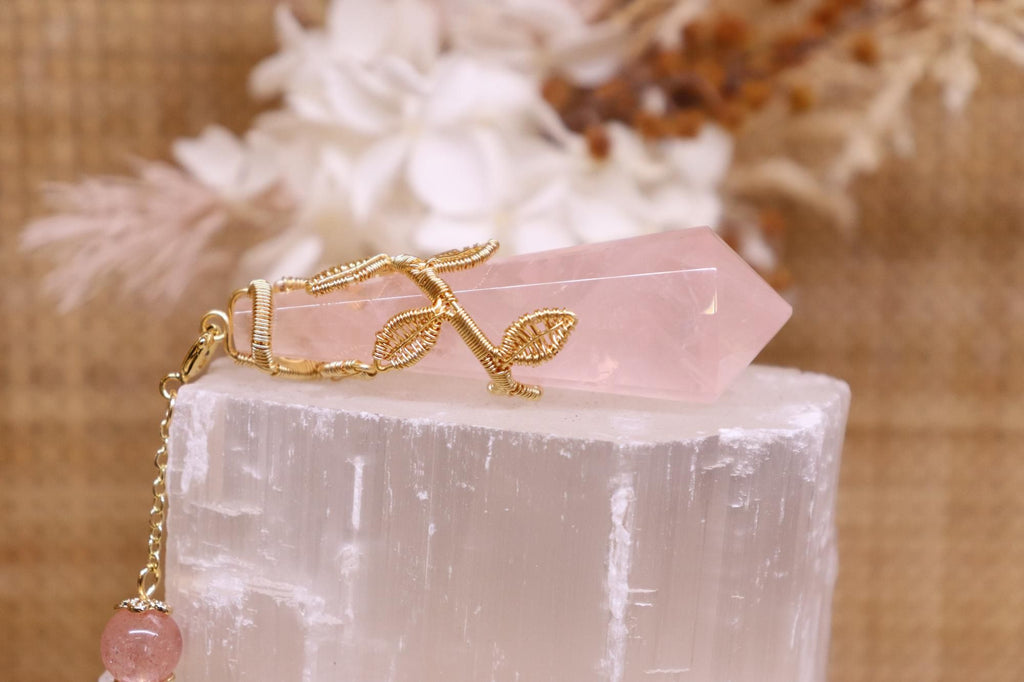 Rose Quartz Pendulum