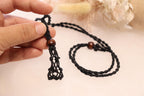 Adjustable Net Necklace | Tumble Crystal Holder