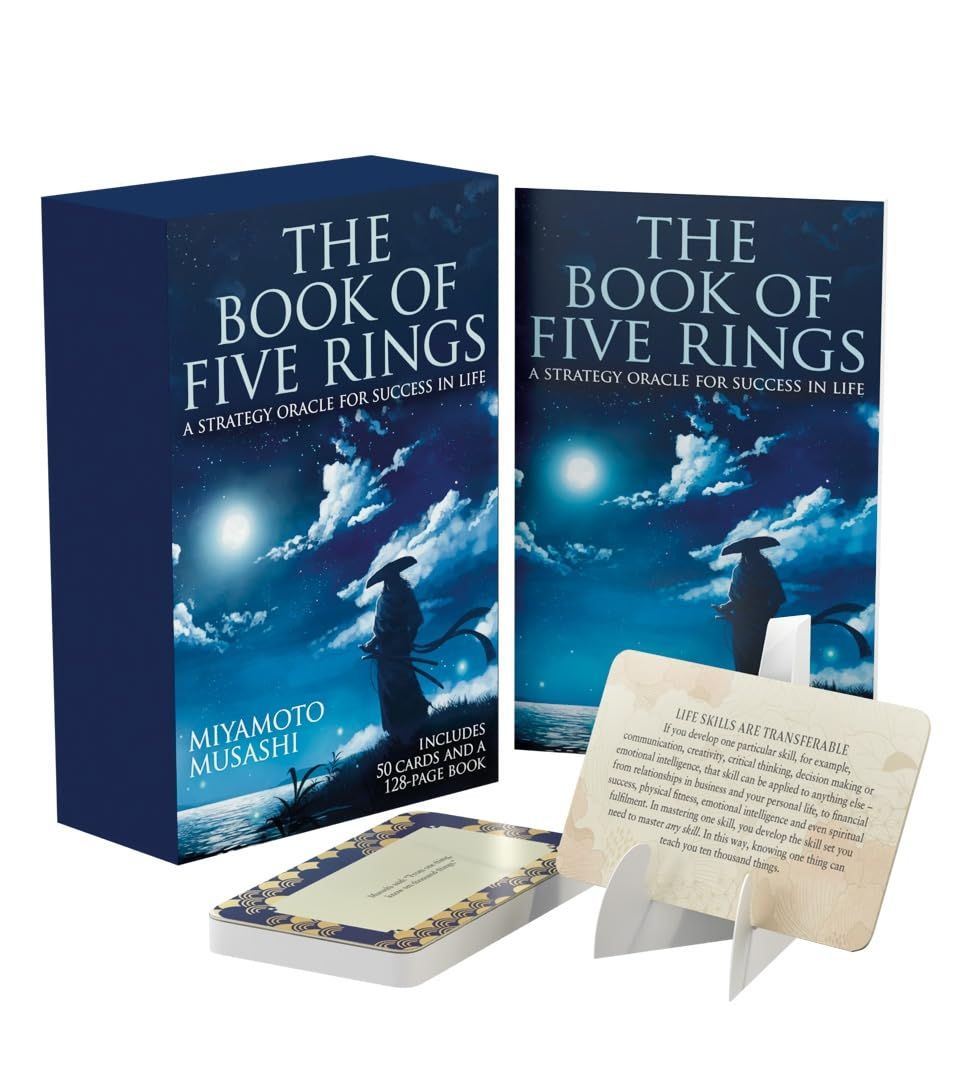 The Book Of Five Rings Book & Card Deck: A Strategy Oracle for Success in Life: Includes 50 Cards and a 128-Page Book