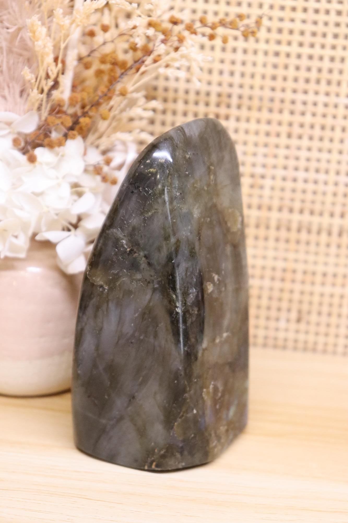 Labradorite Polished Green/ Blue | Free-Form 587g