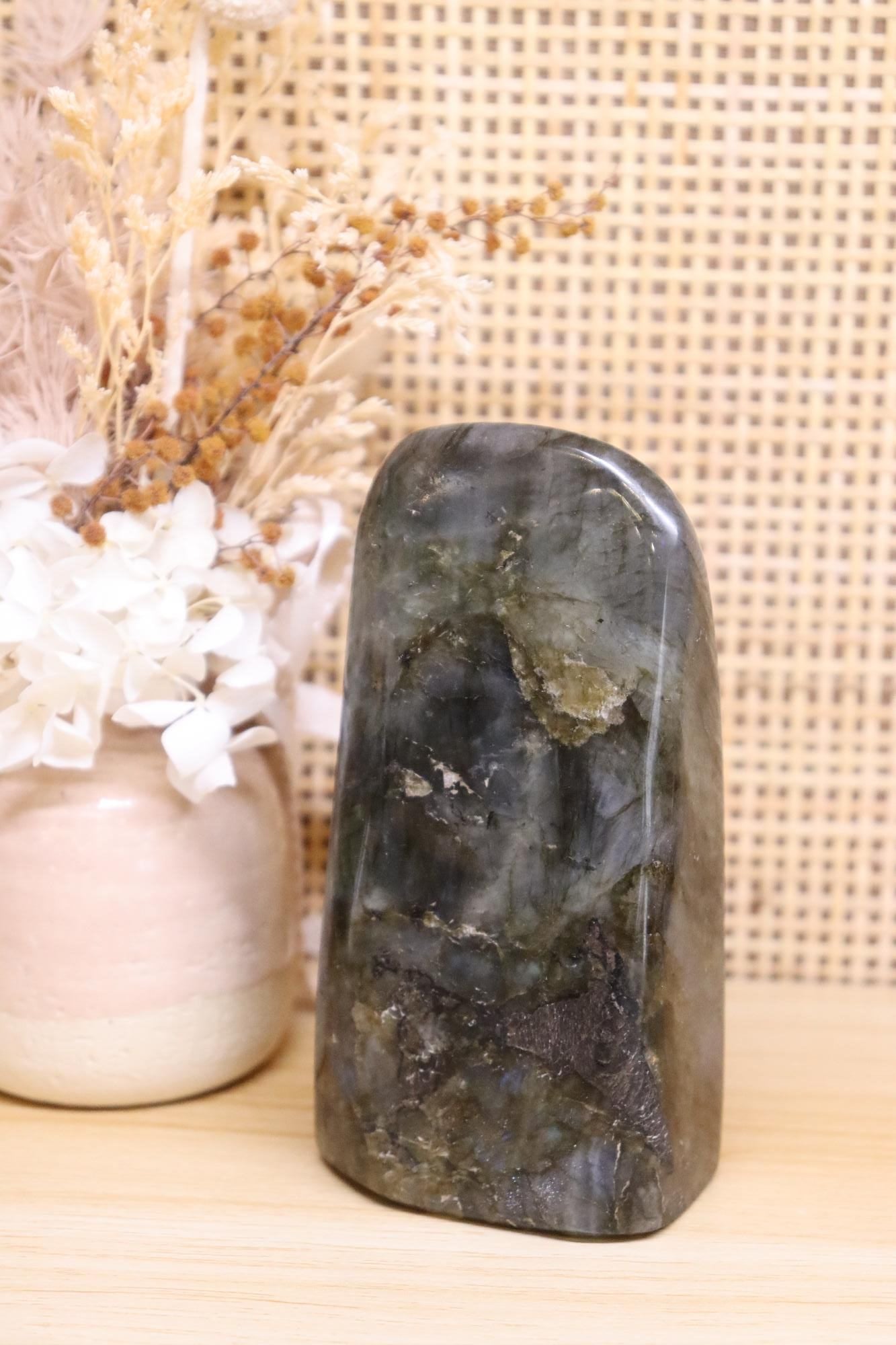 Labradorite Polished Green/ Blue | Free-Form 587g