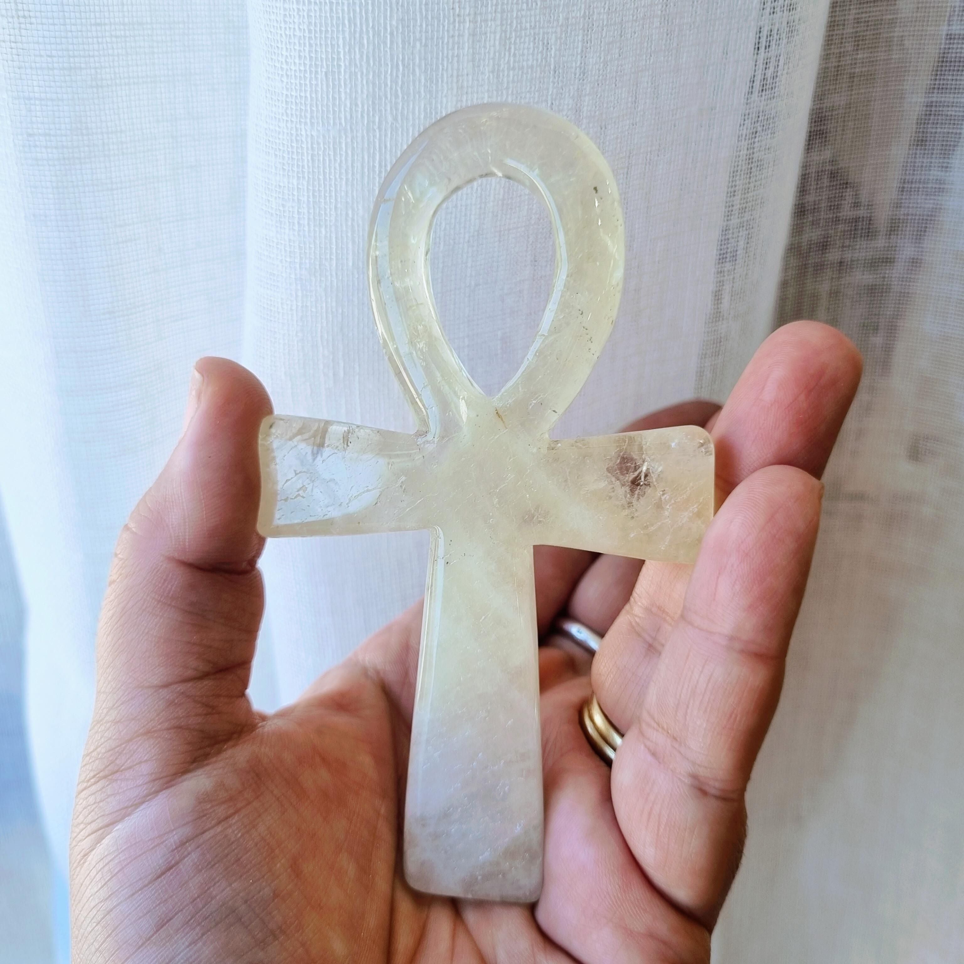 Ankh Carving | Citrine