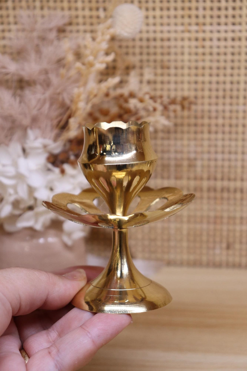 Brass Incense Burner | 8.5 x 7.2