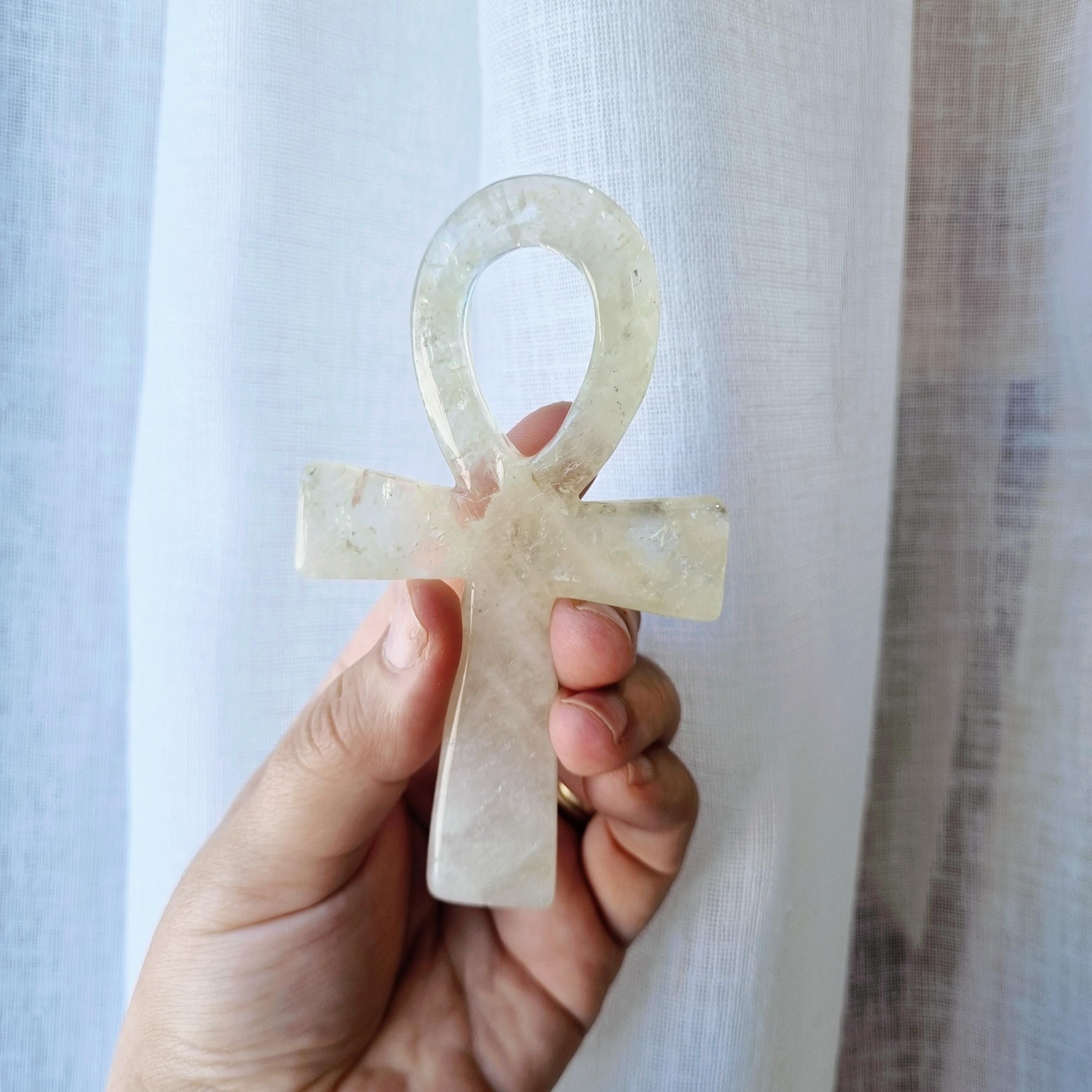 Ankh Carving | Citrine