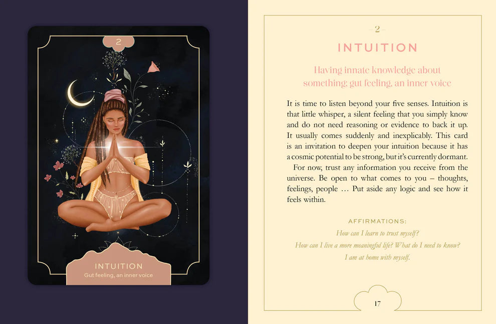 Feminine Wisdom Oracle: Awaken your intuitive energy