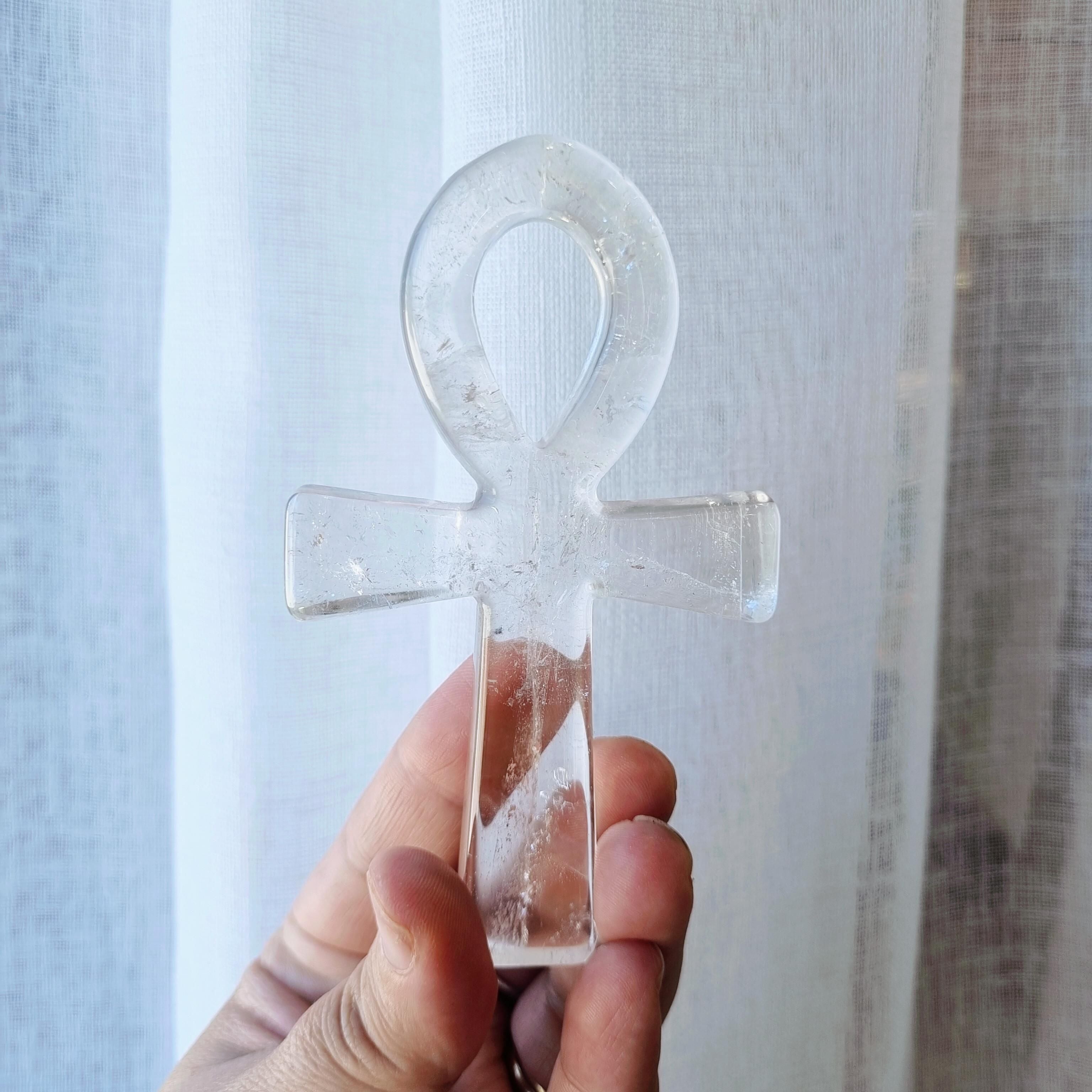 Ankh Carving | Clear Quartz