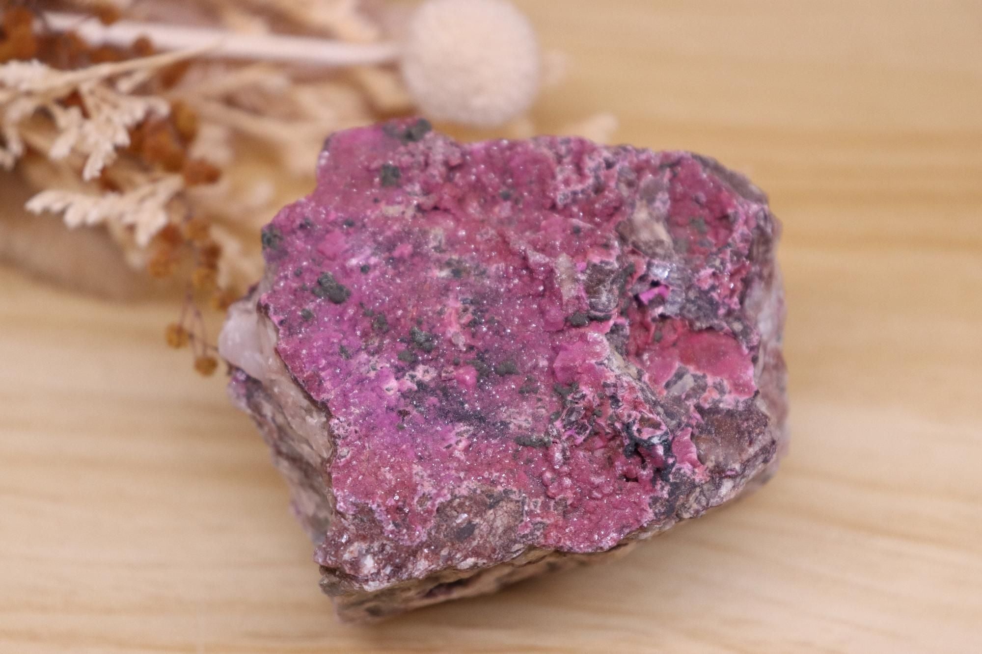 Cobalt Calcite Specimen 300g